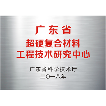 2018 Guangdong Superhard Composite Materials Engineering Center